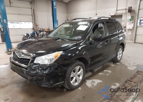 2014 Subaru Forester 2.5I Premium z USA, uszkodzony, nr VIN JF2SJAGC7EH494704